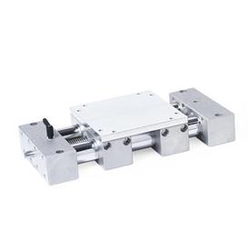  PD1D Precision double tube linear units with one double guide element, configurable 