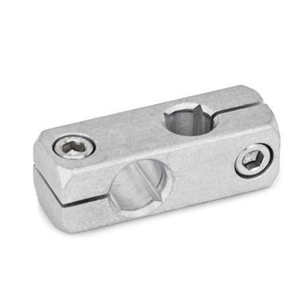  KG Cross clamp mountings, aluminum Surface: G - Aluminum tumbled, matt