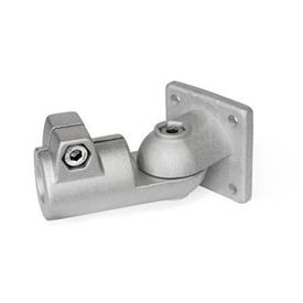  GSF Joint clamps, aluminum Type: S - Stepless adjustment<br />Surface: 8 - blasted, matt