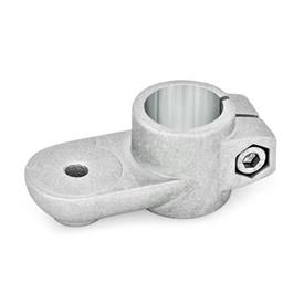  LSP Swivel clamps, aluminum Type: OZ - Without centring step (smooth)<br />Surface: 8 - Blasted, matt, blasted, matt