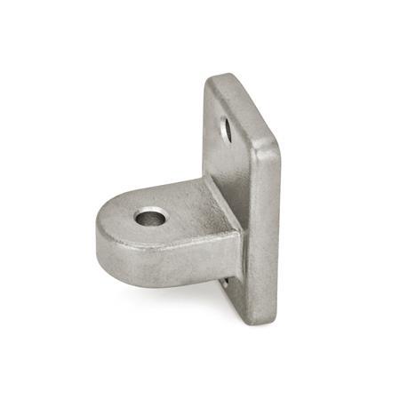  LKF Swivel clamps, stainless steel Material: ED - Stainless steel, blasted, matt