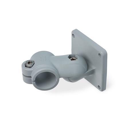  GSFQ.P Joint clamps, plastic Surface: 4 - Polyamide (PA), glass fiber reinforced, Gray matt, temperature resistant up to 100 °C, RAL 7040
x<sub>1</sub>: 75