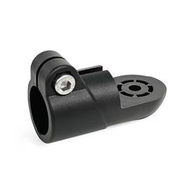 Swivel clamps, plastic