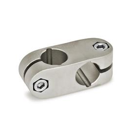 Cross clamps, stainless steel