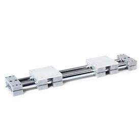 VD2D Double tube linear units with two opposing double guide elements, configurable 