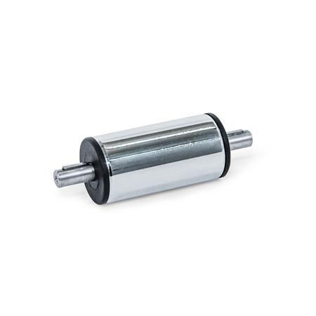 VA Drive and transfer units Material: ST - Steel, Guide tube, DIN EN 10305-4: Steel, chrome-plated, Trapezoidal thread spindle: Steel, with ball bearing, Spindle nut: Red brass / end plug: Plastic