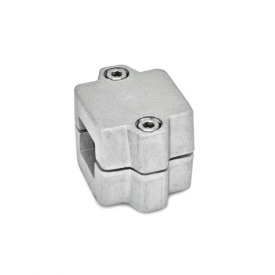 Sleeve clamps, multi-piece, aluminum