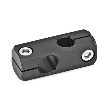  KG Cross clamp mountings, aluminum Surface: S - Aluminum, black anodized