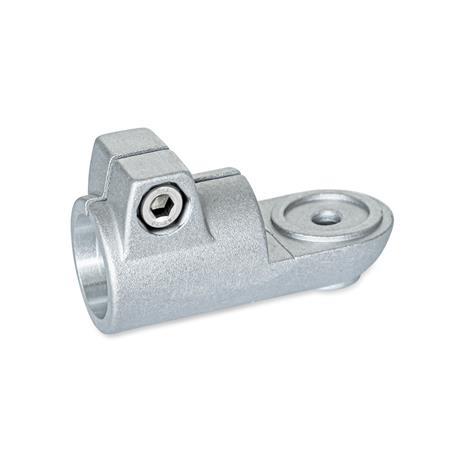  LST Swivel clamps, aluminum Type: MZ - With centering step
Surface: 8 - blasted, matt