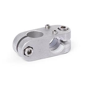 Cross linear unit connectors for one-axis systems, aluminium