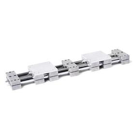  VD3D Double tube linear units with two independent double guide elements, configurable 