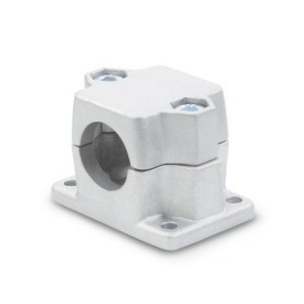  FM Flanged clamps, multi-piece, aluminum 