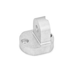 Base swivel clamp mountings, aluminum