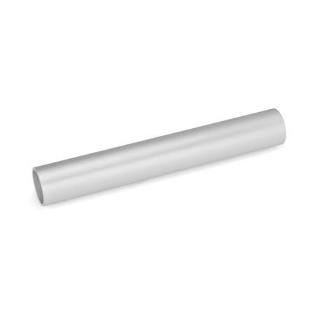  RS Construction tubes, aluminum, steel, stainless steel Surface: AL - Aluminum anodized, natural color
d<sub>1</sub> / s<sub>1</sub>: D - Diameter