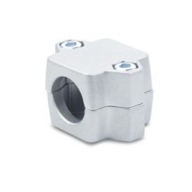  MM Sleeve clamps, multi-piece, aluminum 