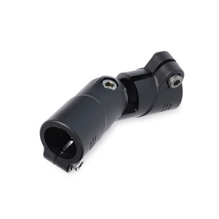  GST.P Joint clamps, plastic Surface: 2 - Polyamide (PA), glass fiber reinforced, Black matt, temperature resistant up to 100 °C, RAL 9005